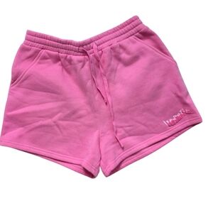 White Fox Pink Athletic Shorts
